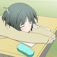 Sleeping Anime Girl