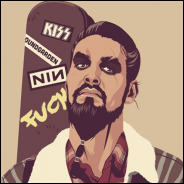 Rocker With Eyeliner