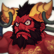 devil with horns