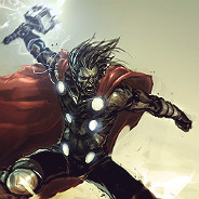 Hammer Wielding Thunder God