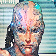 Cracked Cyborg Man
