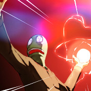 Masked Fighter Fire Orb